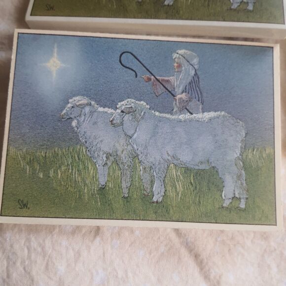 Vintage Lot Of 62 Christmas Postcards Holiday Shepard Boy Little Dears Made USA - Picture 2 of 7